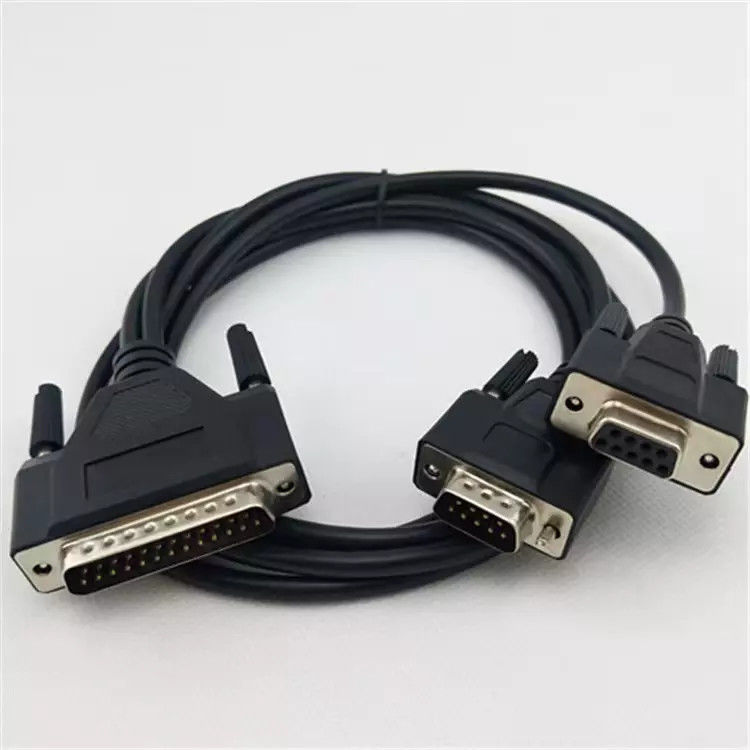 Cáp máy in DB9M đến DB25M Cáp nối dài DB25 Male To DB9 Female OEM ODM