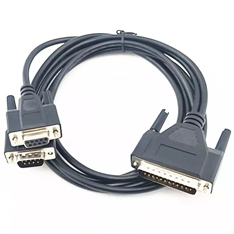 Cáp máy in DB9M đến DB25M Cáp nối dài DB25 Male To DB9 Female OEM ODM