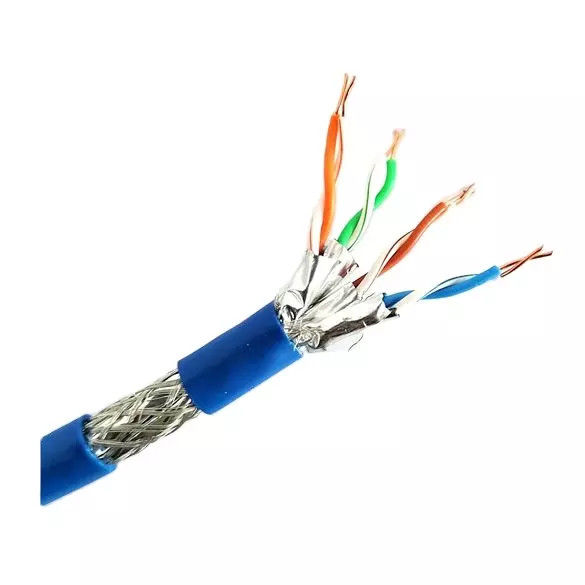 Cáp Lan 23AWG*4P Cat7 305m Hỗ trợ truyền mạng Ethernet 10 Gigabit