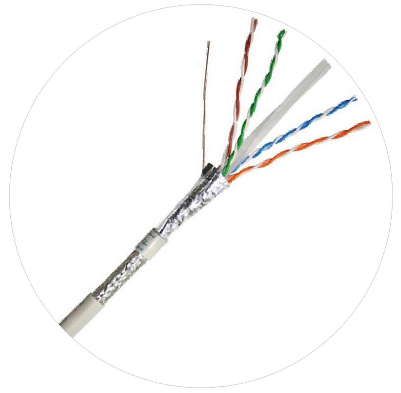 Dây vá mạng 0,57mm Cat 6 Cáp xoắn 4 cặp 250Mhz 1000ft 24awg