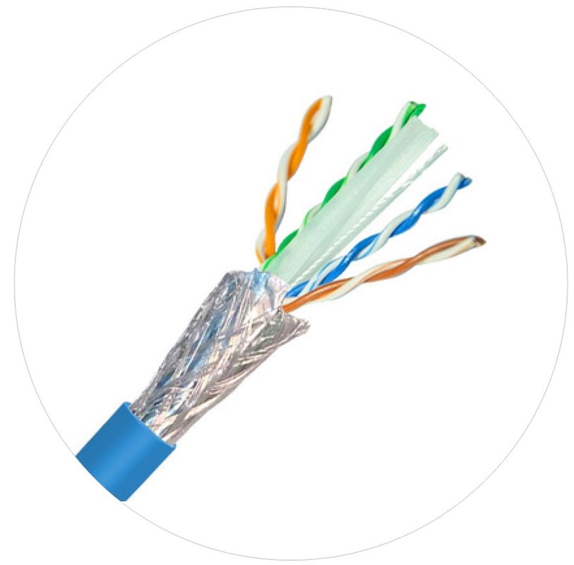 Dây vá mạng 0,57mm Cat 6 Cáp xoắn 4 cặp 250Mhz 1000ft 24awg