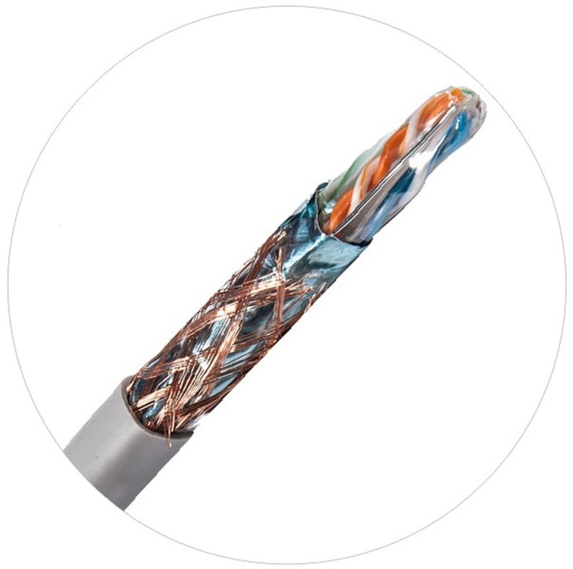 Dây vá mạng 0,57mm Cat 6 Cáp xoắn 4 cặp 250Mhz 1000ft 24awg