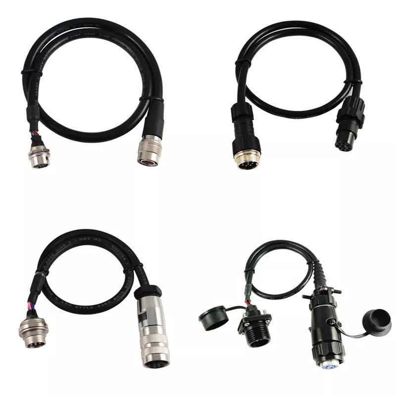 M12 M16 IP67 3 Pin Robot Khai thác dây cáp kết nối chống nước cho đèn LED