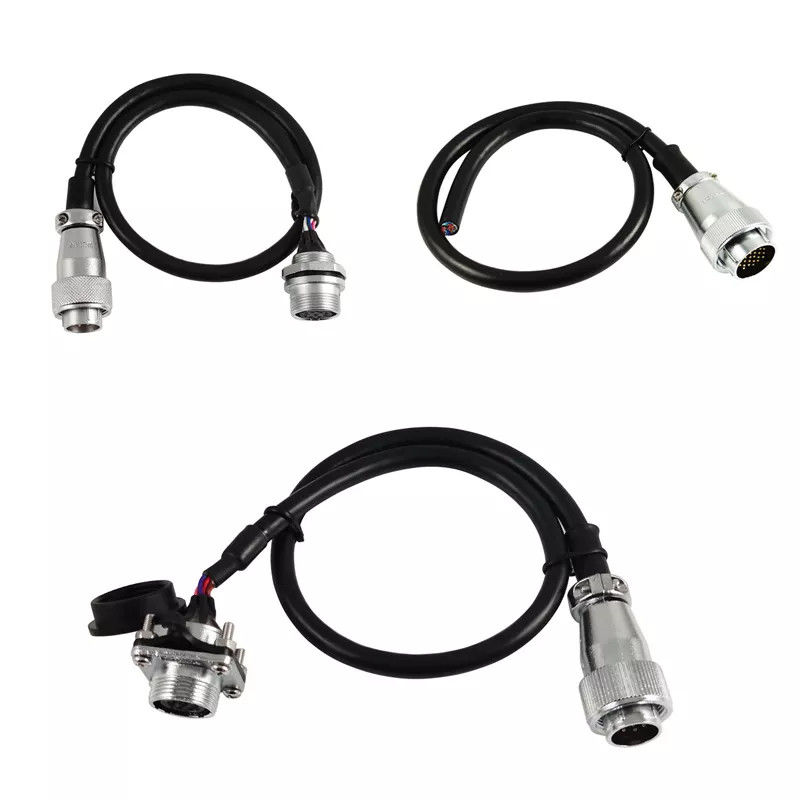 M12 M16 IP67 3 Pin Robot Khai thác dây cáp kết nối chống nước cho đèn LED