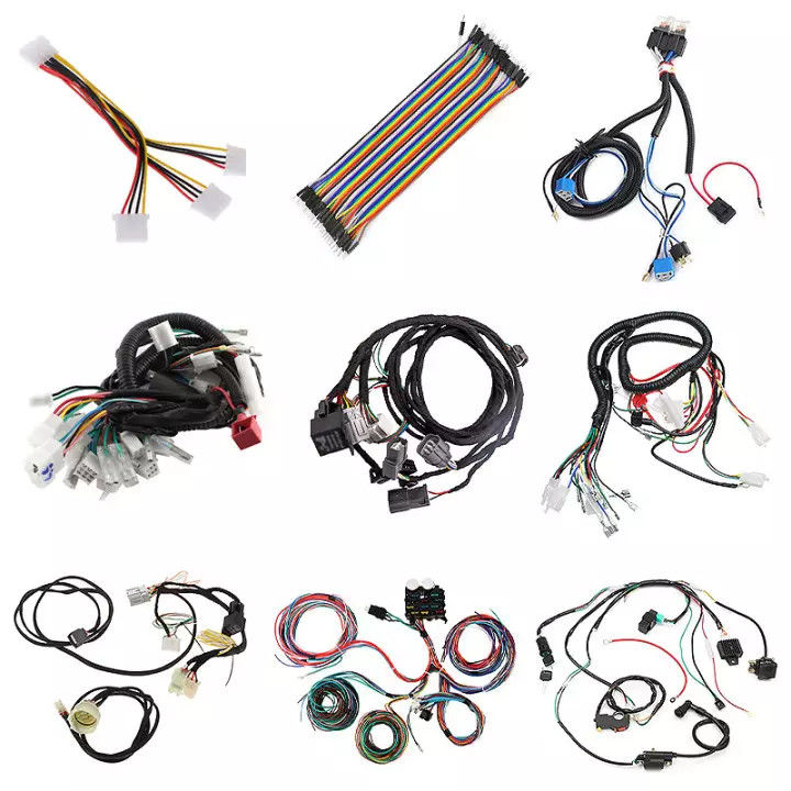 PVC 50 Cores TE Molex Truck Ô tô khai thác dây mạ bạc