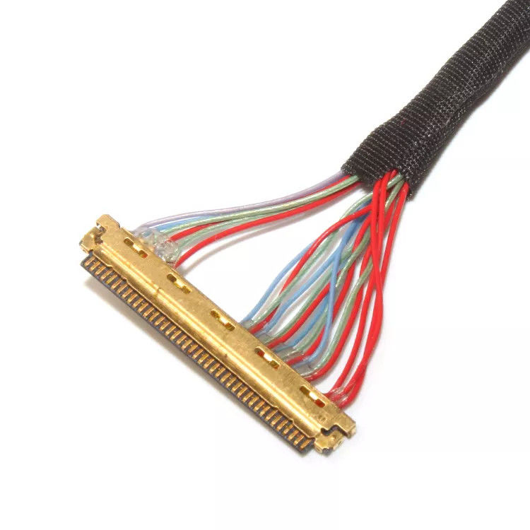 Các nhà sản xuất bộ lắp ráp cáp LVDS Bộ lắp ráp cáp tùy chỉnh Nhà sản xuất cáp tùy chỉnh Cáp tín hiệu được bảo vệ linh hoạt cho màn hình và máy ảnh Cáp thiết kế cáp tùy chỉnh