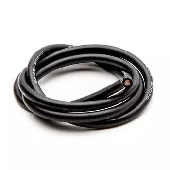 UL3644 Cáp đồng trục cao áp 200 độ Cáp ruy băng silicon 1000V 6awg