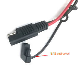 SAE To SAE Y Chia cáp sạc pin 1 sang 2 chiều 2 cực 120A 600V