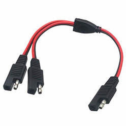 SAE To SAE Y Chia cáp sạc pin 1 sang 2 chiều 2 cực 120A 600V