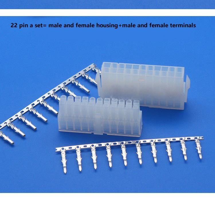 Khoảng cách 4,2mm Đầu nối dây điện 5557 và 5559 Đầu nối Molex JST