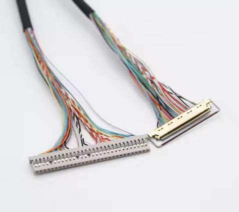 DF14 30Pin đến 111B40 Cáp LVDS đầy màu sắc 111B40-1211TA-G3 dây chuyền cho màn hình máy tính xách tay