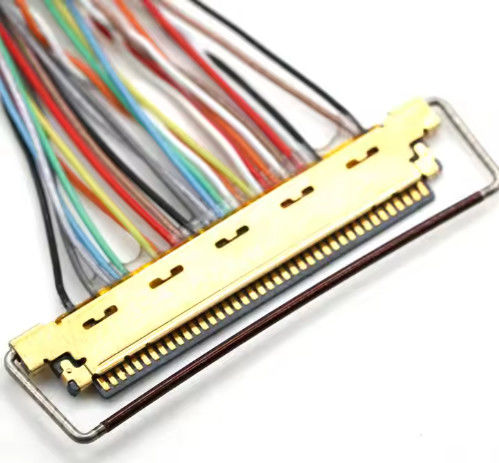 DF14 30Pin đến 111B40 Cáp LVDS đầy màu sắc 111B40-1211TA-G3 dây chuyền cho màn hình máy tính xách tay