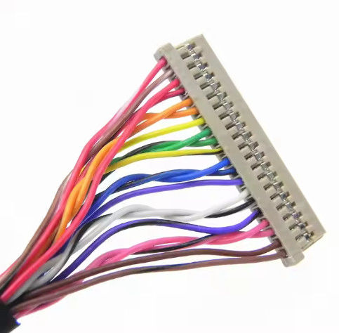DF13-30DS-1.25C đến DF14-20S-1.25C Bộ cáp Lvds tùy chỉnh cho bảng điều khiển LCD 20pin 30pin 40pin 50pin 60pin