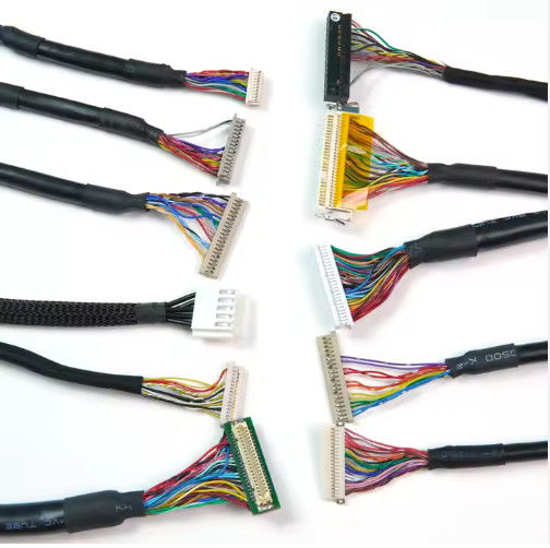 DF13-30DS-1.25C đến DF14-20S-1.25C Bộ cáp Lvds tùy chỉnh cho bảng điều khiển LCD 20pin 30pin 40pin 50pin 60pin