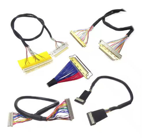 DF13-30DS-1.25C đến DF14-20S-1.25C Bộ cáp Lvds tùy chỉnh cho bảng điều khiển LCD 20pin 30pin 40pin 50pin 60pin