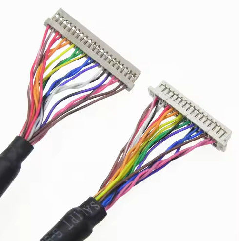 DF13-30DS-1.25C đến DF14-20S-1.25C Bộ cáp Lvds tùy chỉnh cho bảng điều khiển LCD 20pin 30pin 40pin 50pin 60pin