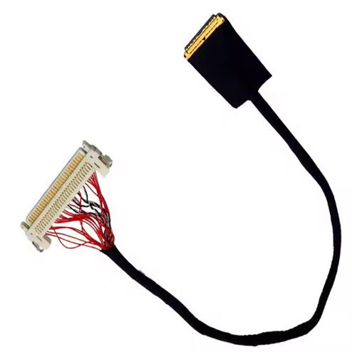 HRS DF13-30DS-1.25C đến DF14-20S-1.25C 20pin 30 Pin 40 Pin 50 Pin 60pin Bộ cáp Lvds tùy chỉnh cho bảng điều khiển LCD