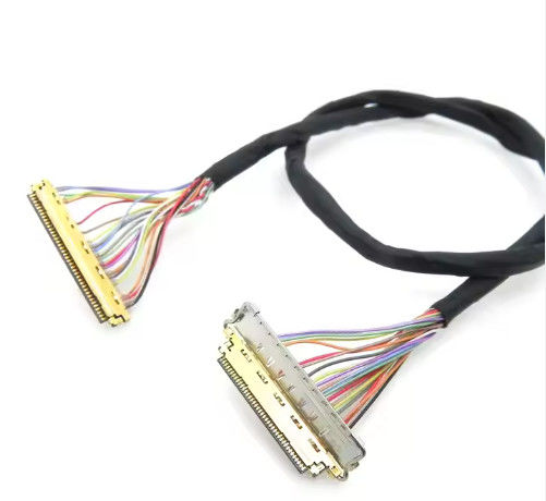 40 Pin 30 Pin EDP Cable I-pex Connector Custom Lvds Cables Assemblies For Lcd Panel Laptop Screen Các bộ lắp ráp cho màn hình máy tính xách tay