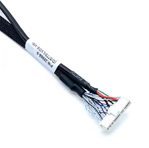 LVDs tùy chỉnh dây buộc dây kết nối điện tử Bộ cáp LCD cho màn hình bảng điều khiển ứng dụng điện tử