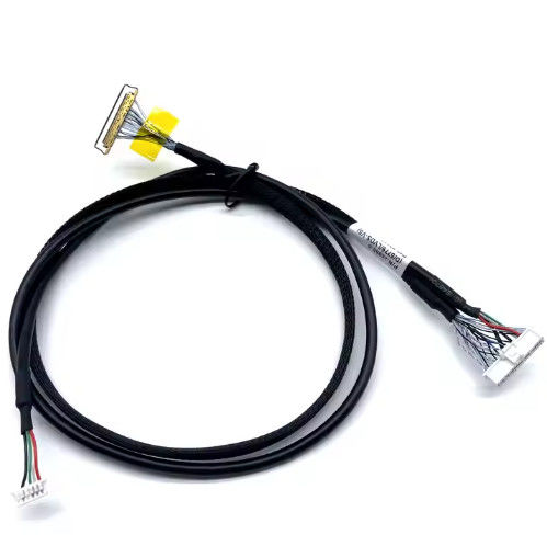 LVDs tùy chỉnh dây buộc dây kết nối điện tử Bộ cáp LCD cho màn hình bảng điều khiển ứng dụng điện tử