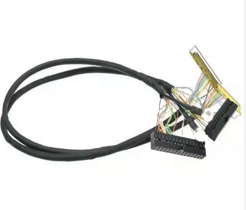 Cáp IPEX-20445-050E 50 Pin Micro Coax LVDS tùy chỉnh cho màn hình LCD 7 