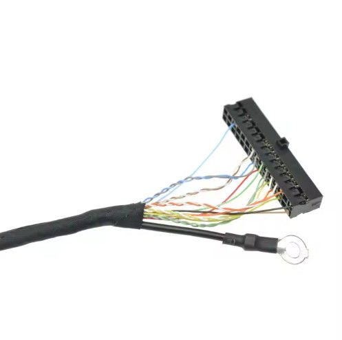 Cáp IPEX-20445-050E 50 Pin Micro Coax LVDS tùy chỉnh cho màn hình LCD 7 