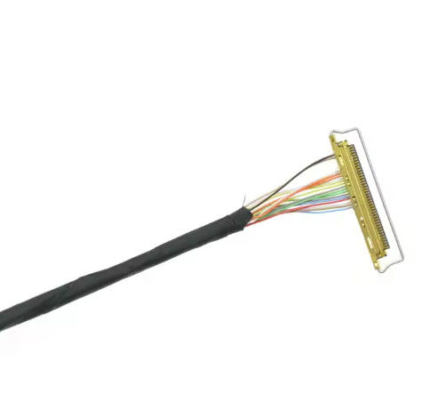 Cáp IPEX-20445-050E 50 Pin Micro Coax LVDS tùy chỉnh cho màn hình LCD 7 