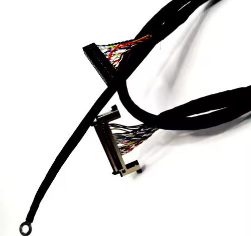 OEM Wire Harness 20Pin 30Pin 40Pin 50 PIN Cáp LVDS cho màn hình máy tính E329530