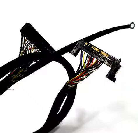 OEM Wire Harness 20Pin 30Pin 40Pin 50 PIN Cáp LVDS cho màn hình máy tính E329530