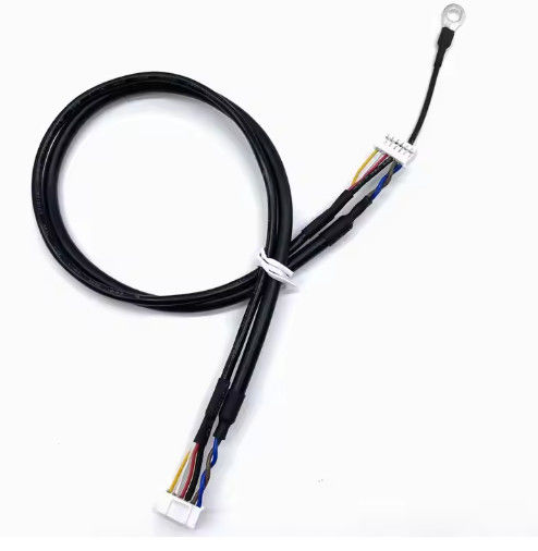 Ứng dụng điện tử Đen tùy chỉnh LVDs Wire Harness LCD Cable Assembly cho bảng hiển thị