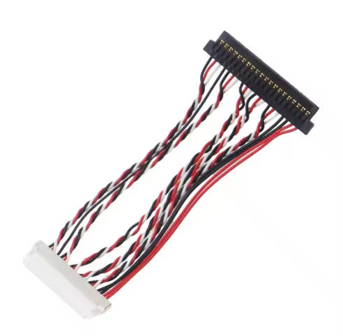 100% thử nghiệm Lvds dây dây và Micro Coaxial cáp lắp ráp cho thiết bị điện tử
