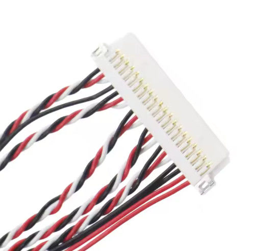 100% thử nghiệm Lvds dây dây và Micro Coaxial cáp lắp ráp cho thiết bị điện tử