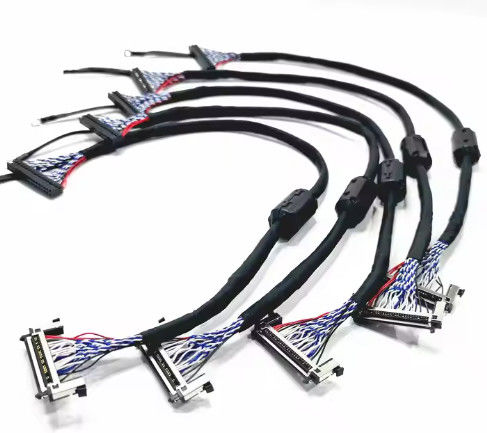 JAE LVDS Cable hỗ trợ PET 100% Test Cable TV LCD cho TV 32 inch
