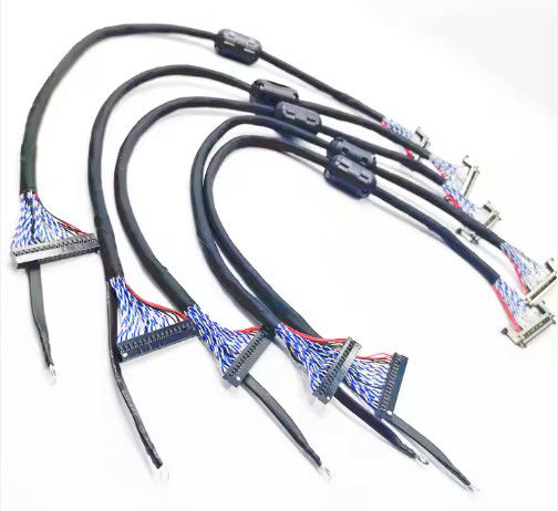 JAE LVDS Cable hỗ trợ PET 100% Test Cable TV LCD cho TV 32 inch