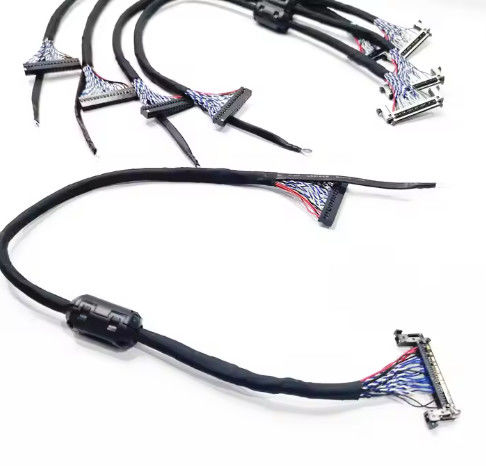 JAE LVDS Cable hỗ trợ PET 100% Test Cable TV LCD cho TV 32 inch