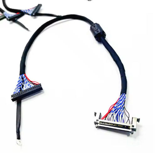 JAE LVDS Cable hỗ trợ PET 100% Test Cable TV LCD cho TV 32 inch