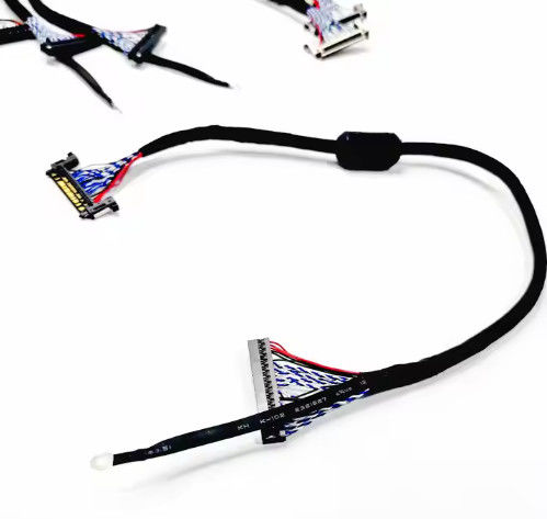 JAE LVDS Cable hỗ trợ PET 100% Test Cable TV LCD cho TV 32 inch