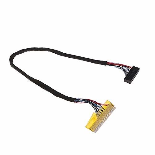 Cáp LVDS màu đen AWG26-28 Sợi đo 105C Nhiệt độ định giá cho hiệu suất