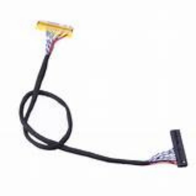 Black Low-Voltage Display Serial Cable 1-5m để truyền dữ liệu trơn tru