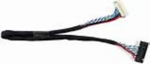 Cáp truyền tín hiệu LVDS ổn định với xếp hạng dễ cháy UL VW-1 và dây dẫn đồng AWG26-28