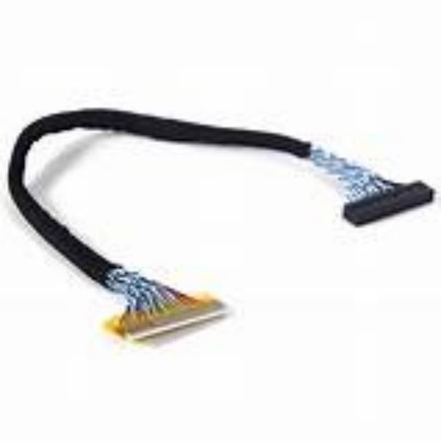 Cáp truyền tín hiệu ổn định lvds bộ sưu tập màn hình điện áp thấp Cáp nối với nhiệt độ 105C