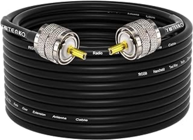 Cáp đồng trục điện áp cao 40KV Vật liệu cách điện polyethylene 50 Ohm Kháng trở cho hiệu suất