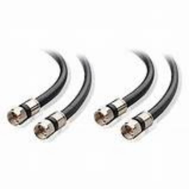 Cáp đồng trục điện áp cao với trở kháng 50 Ohm và vật liệu áo khoác PVC để truyền mượt mà