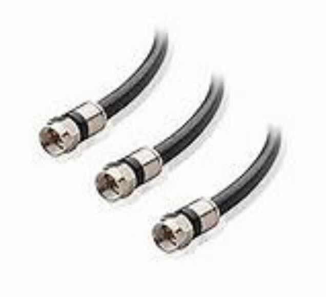 Phạm vi tần số 0-3 GHz Cáp đồng trục điện áp cao với độ cản dưới 30 Ohm và cách điện polyethylene