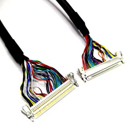 Đèn điện chống cháy 2pin-16pin UL 1007 22awg Màu sợi đen