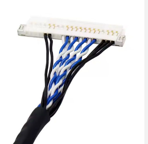 LVDS Harness Flexible Cable Assembly sản xuất với UL VW-1 và 1.0A-2.5A