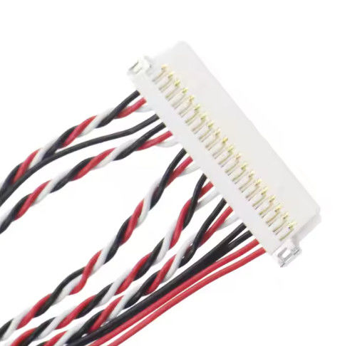LVDS Harness Flexible Cable Assembly sản xuất với UL VW-1 và 1.0A-2.5A