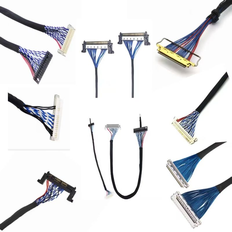 105C nhiệt độ xếp hạng LVDS Bộ cáp hoàn hảo cho nhu cầu của bạn