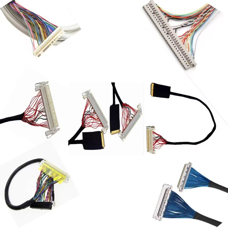 Bộ lắp ráp cáp LVDS chất lượng cao. Nhà sản xuất dây chuyền đáng tin cậy cho các dự án OEM / ODM.