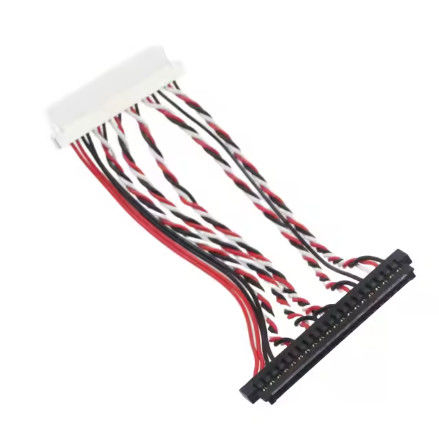 Thiết kế cáp tùy chỉnh cho hệ thống LVDS nhỏ gọn, có tính năng định tuyến linh hoạt và kháng EMI cho sử dụng công nghiệp